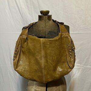 NARDELLI LEATHER STUDDED BAG